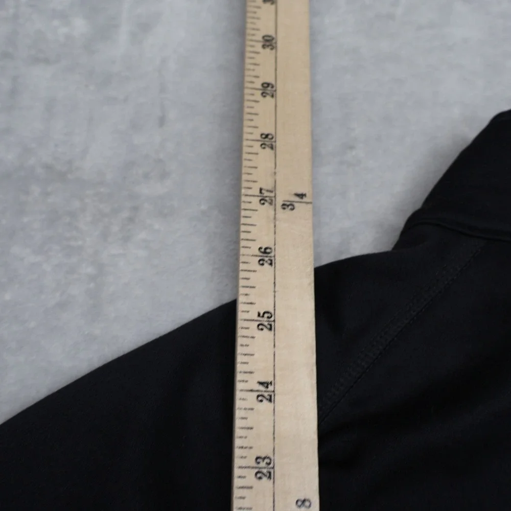North Face Jacket Mens Medium Black Fleece Canyonlands Full Zip Outdoor Hiking
